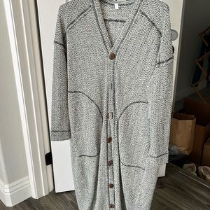 Free people duster long cardigan